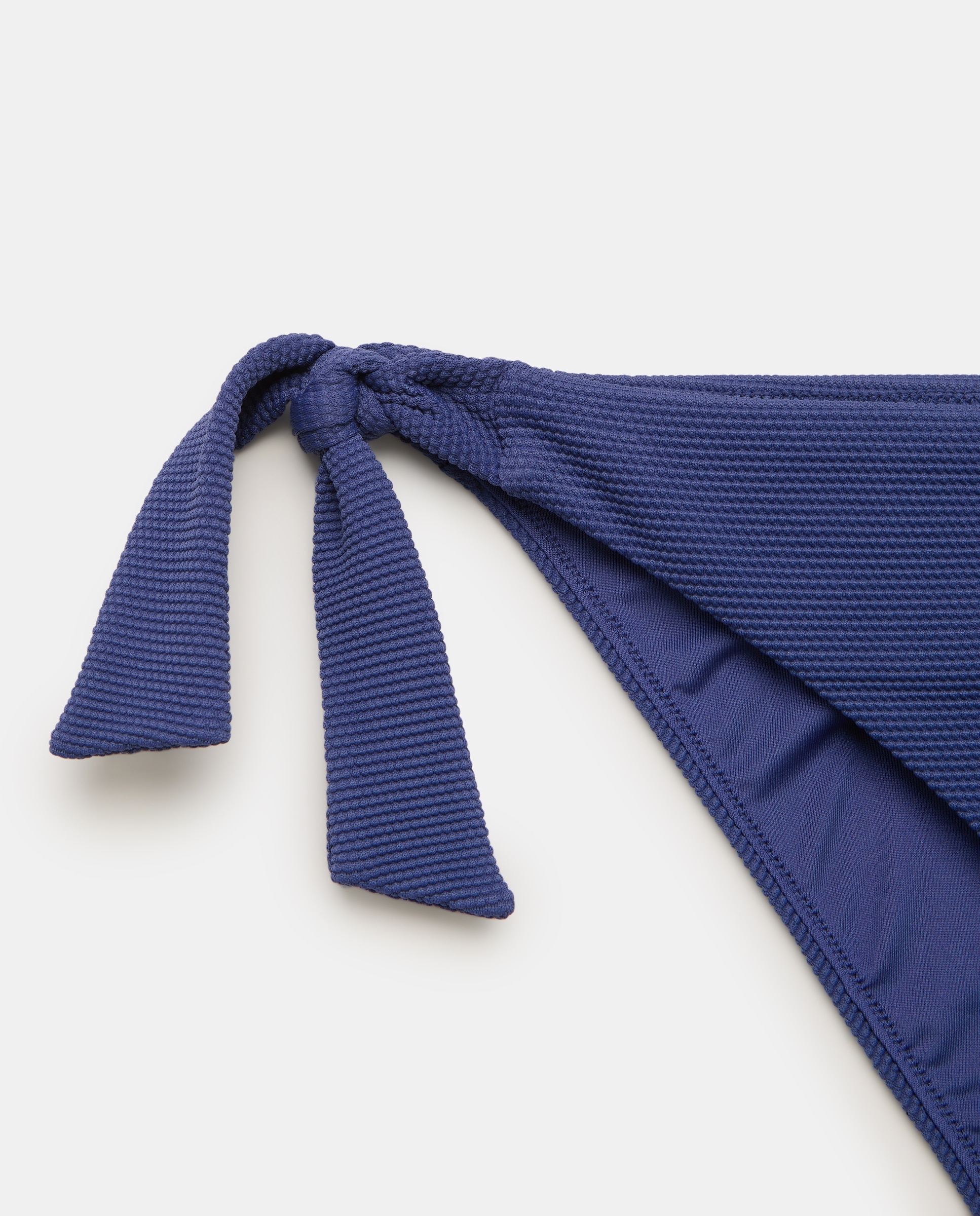 Tanga com Laço Largo 430 Azul Escuro-5