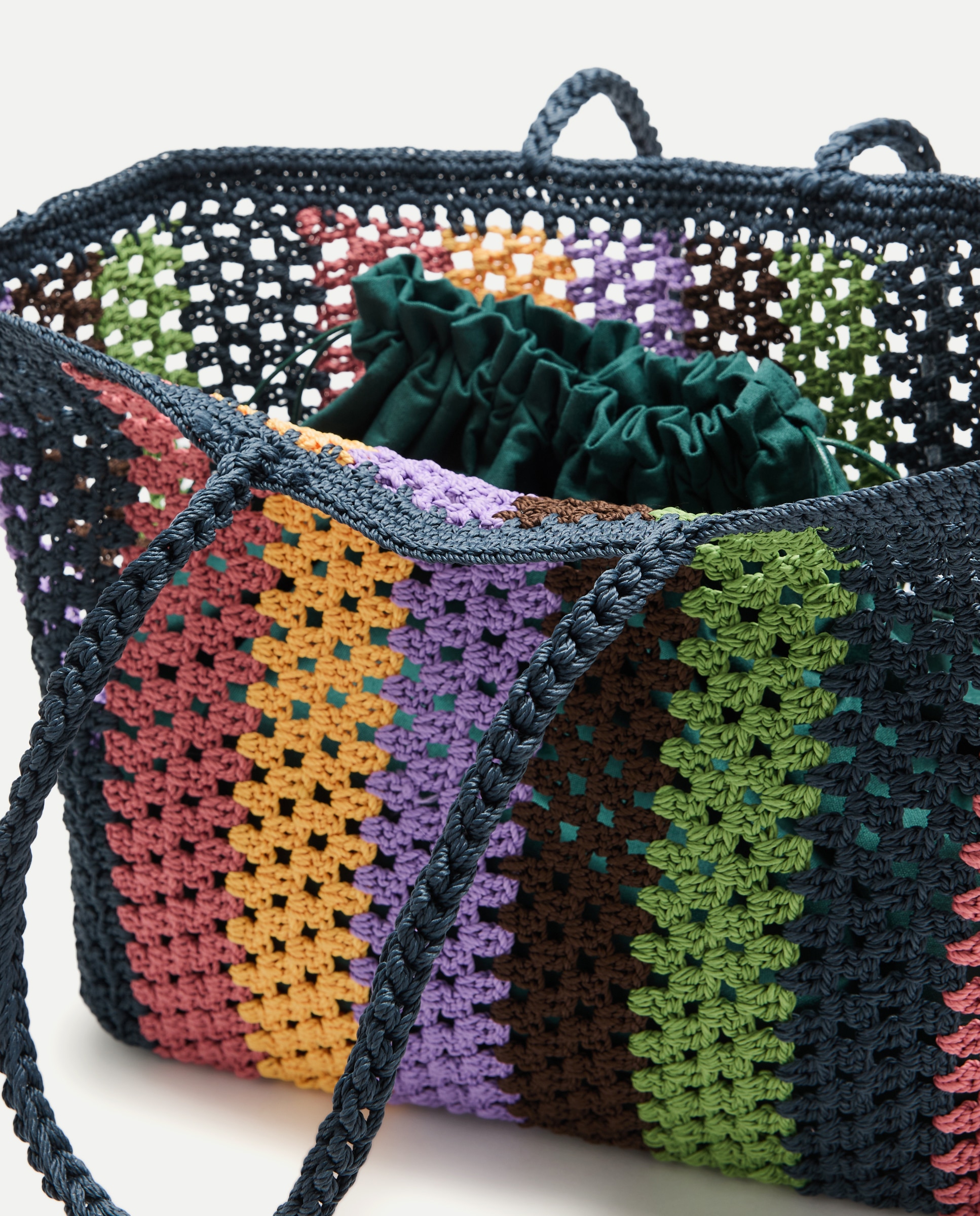 Cesta de Praia Multicolor-4