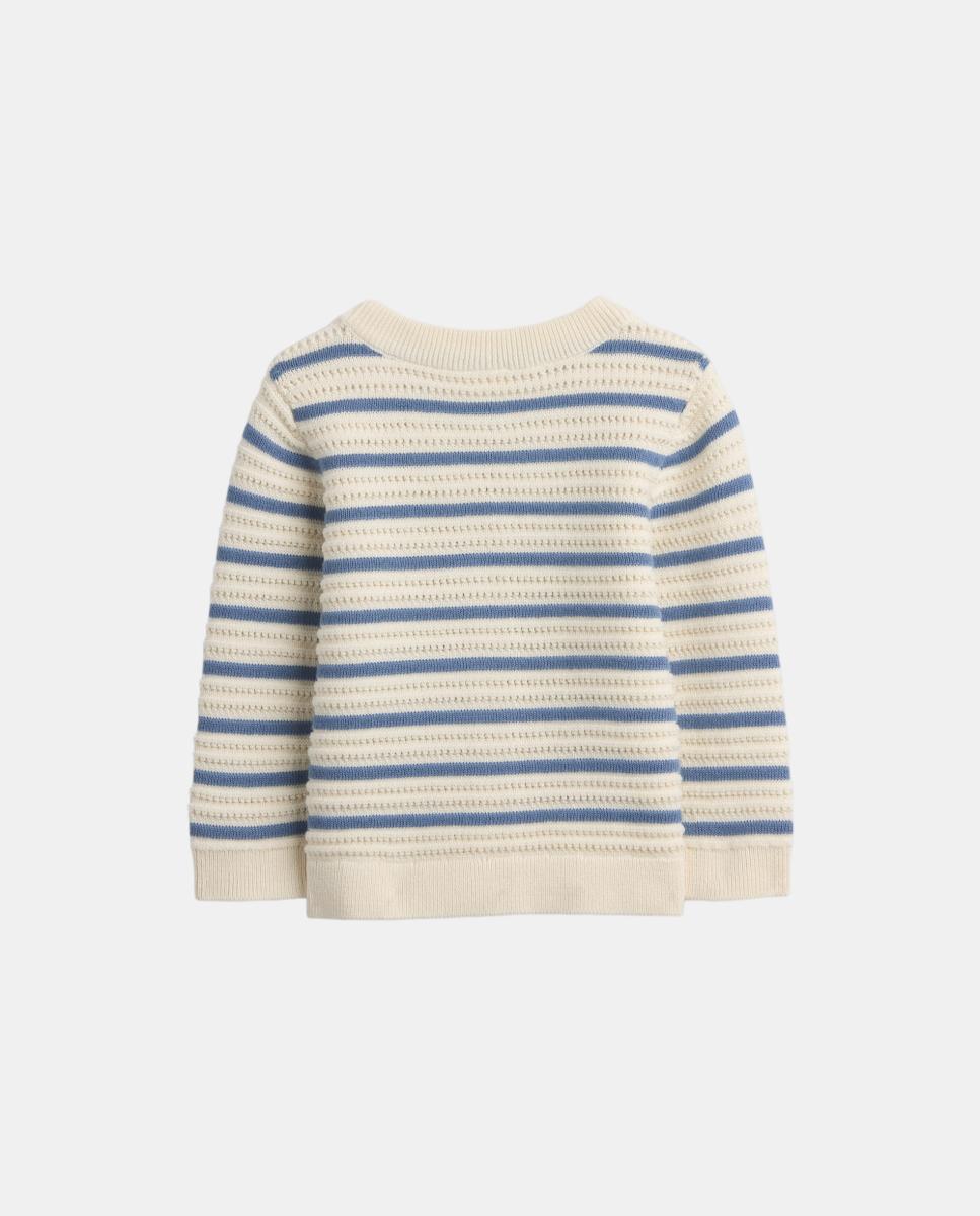 Casaco de Tricot de Bebé com Decote em Bico Gap Multicolor-2