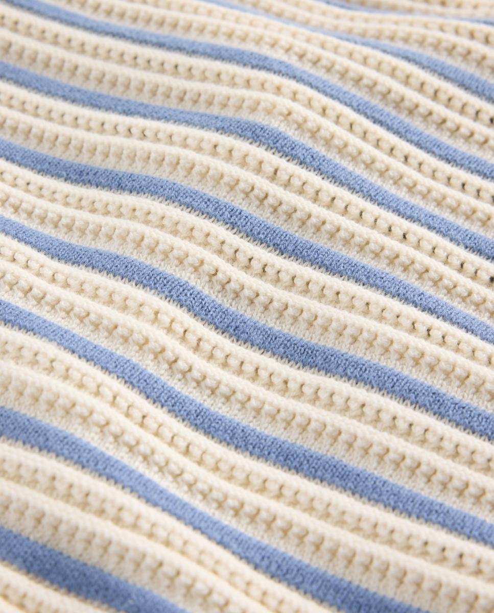 Casaco de Tricot de Bebé com Decote em Bico Gap Multicolor-3
