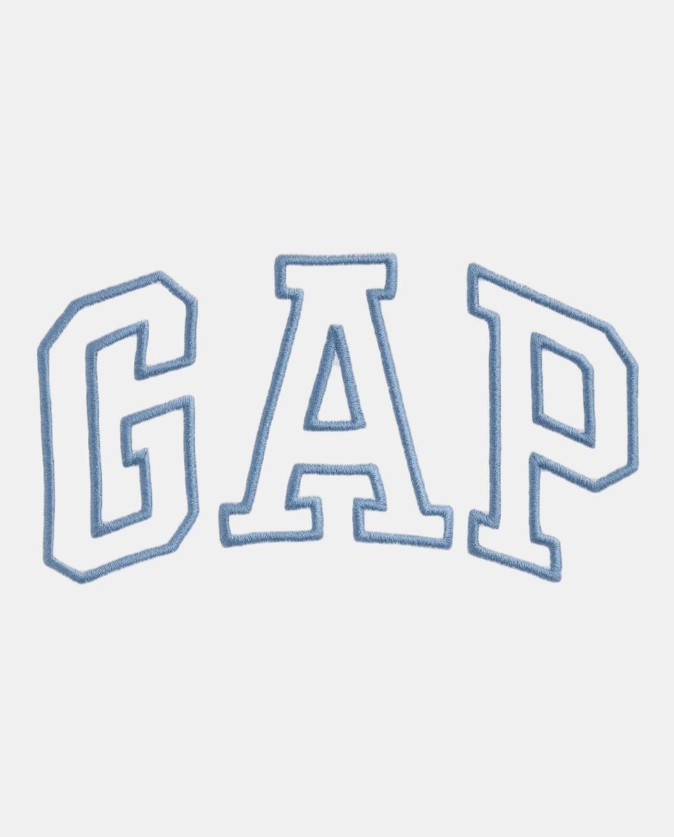 Imagen 3 de Body de algodón orgánico con logo Gap de bebé - Azul Azul