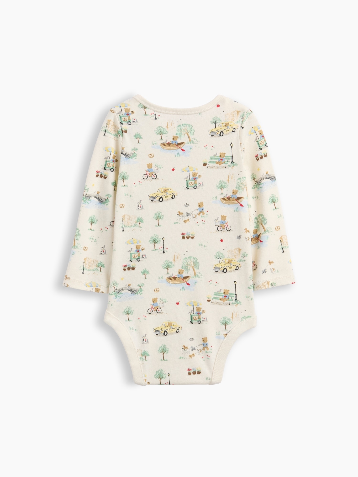 Body interior de bebé manga larga y estampados variados - Gap - Natural Natural-2