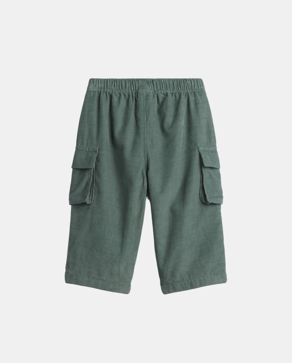 Pantalón de bebé tipo cargo largo - Gap - Verde Verde-2