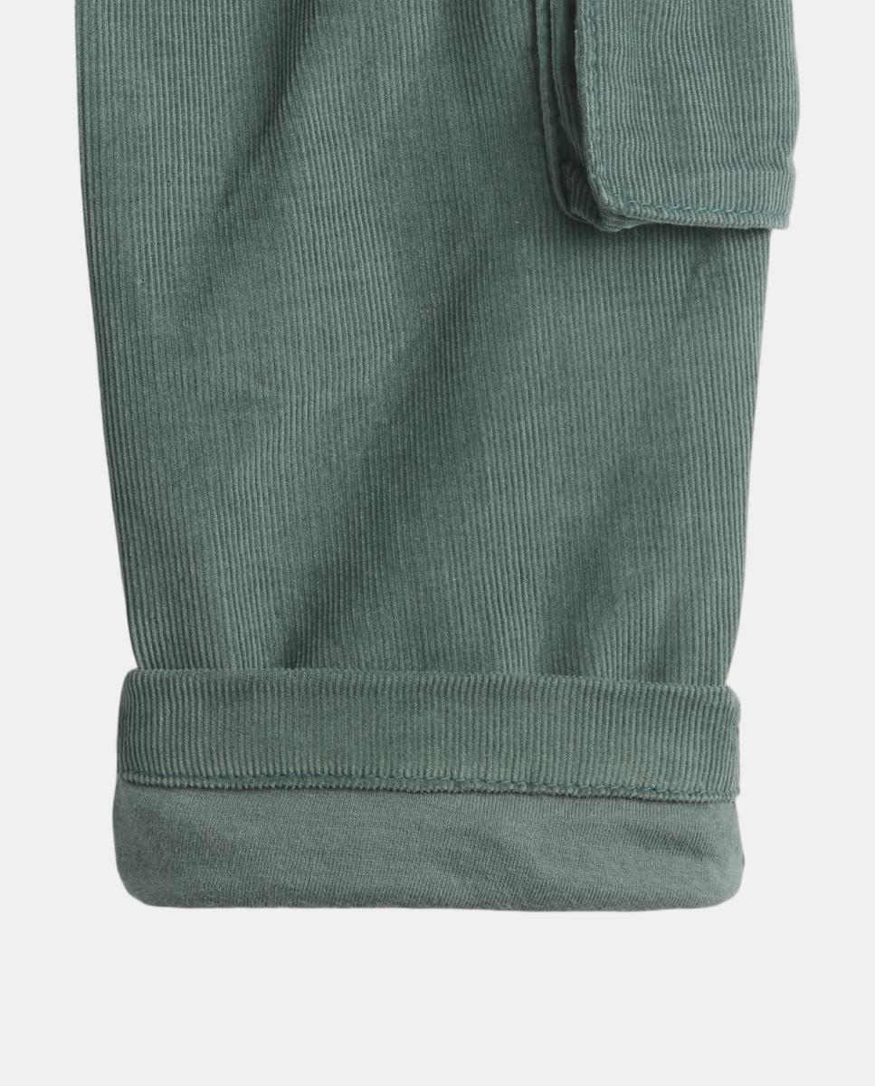 Pantalón de bebé tipo cargo largo - Gap - Verde Verde-3