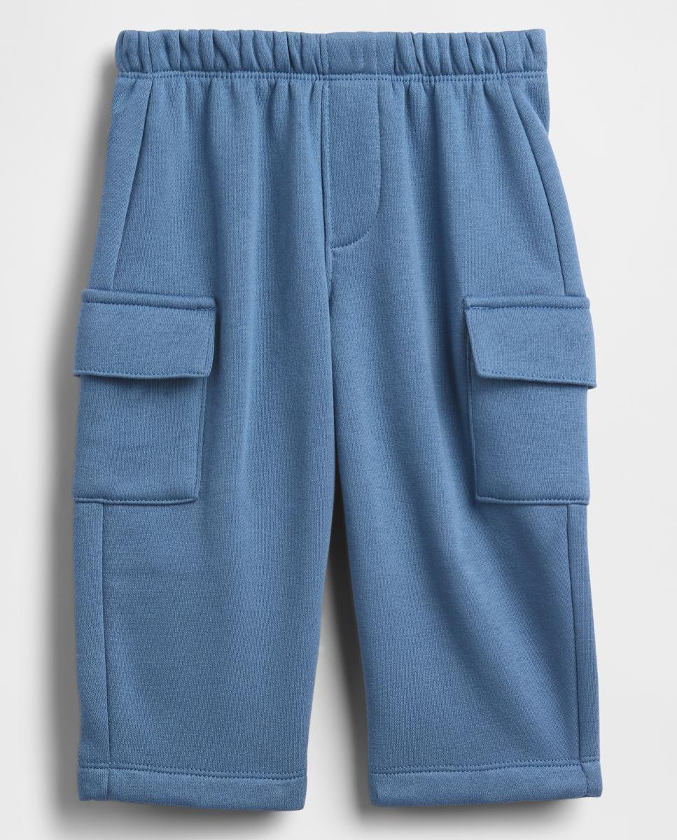 Calças Desportivas Cargo de Bebé Azul-1