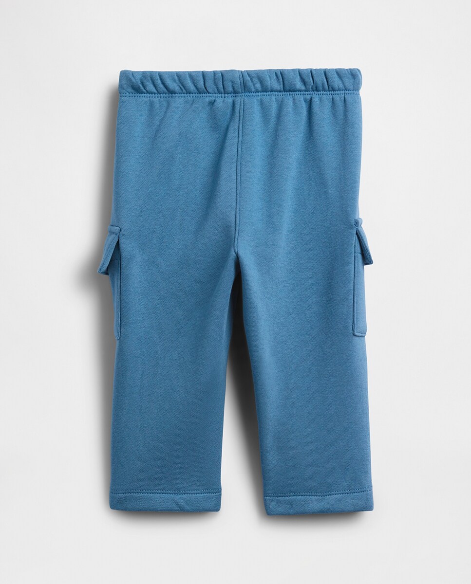 Calças Desportivas Cargo de Bebé Azul-2