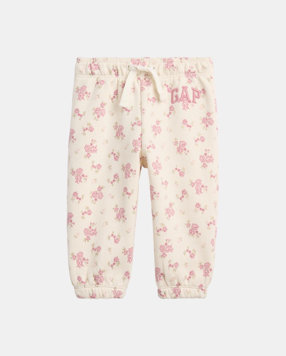 Pantalón jogger de bebé estampado - Gap - Rosa Rosa-1