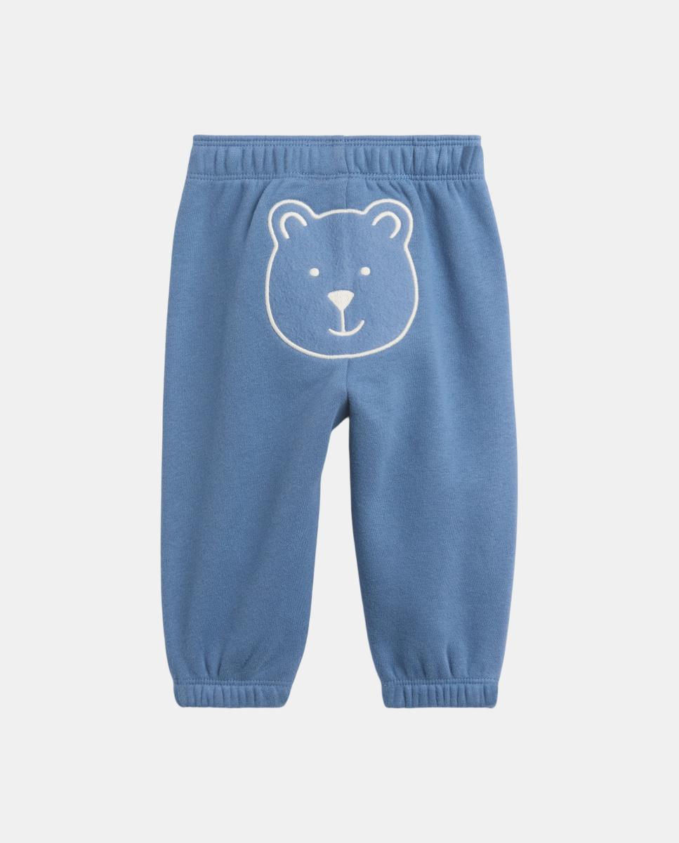 Pantalón jogger de bebé liso - Gap - Azul Azul-1