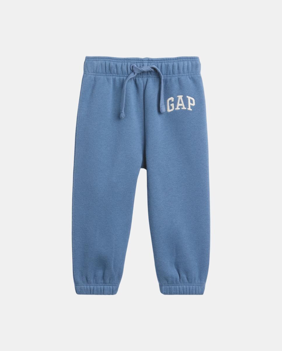 Pantalón jogger de bebé liso - Gap - Azul Azul-2