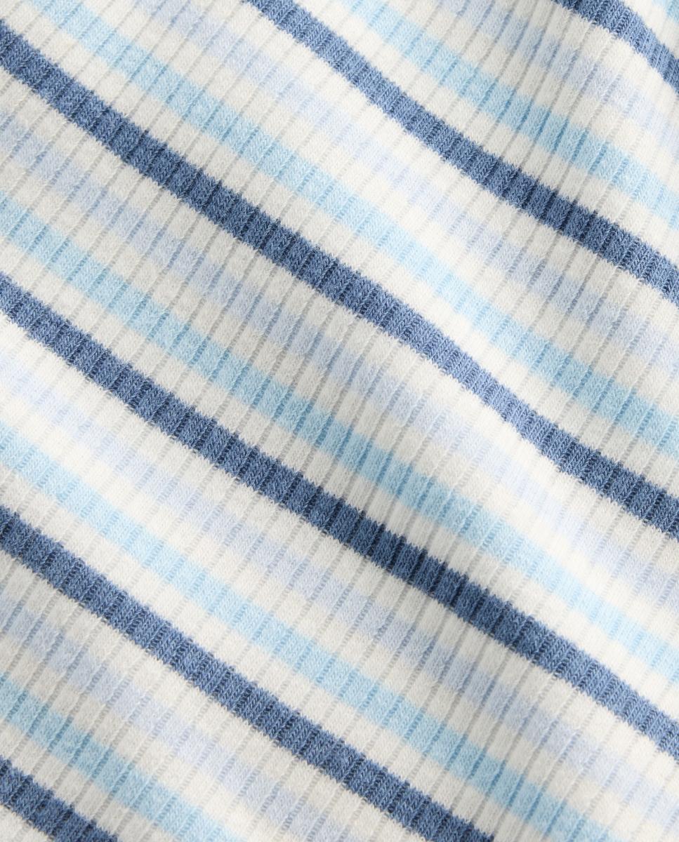 Calções de Bebé com Cós Elástico Gap Azul-claro-3