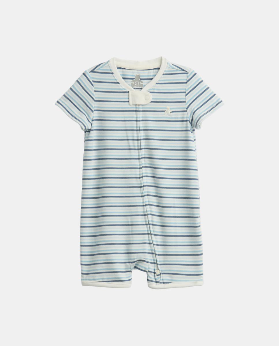Imagem 0 de Babygrow de Bebé com Manga Curta e Fecho de Correr à Frente