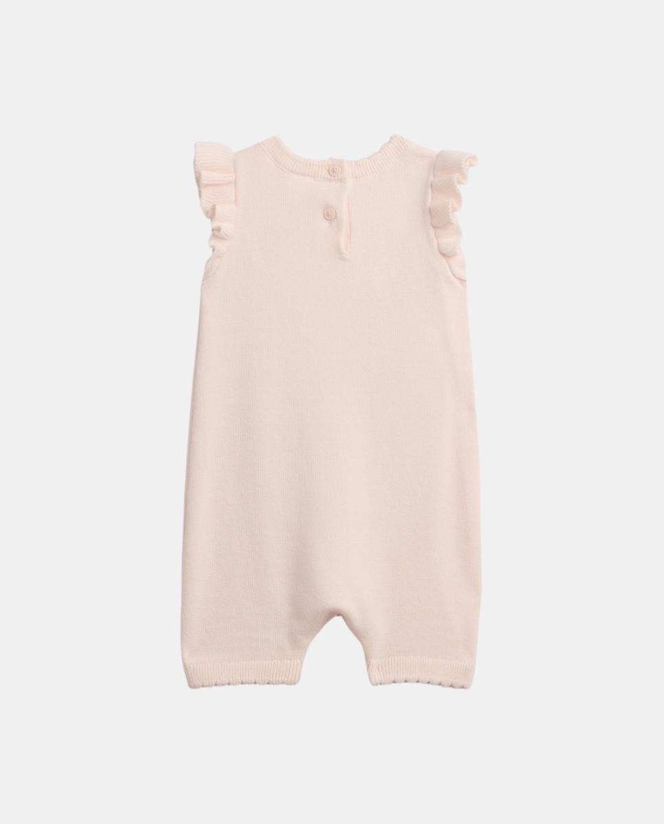 Pelele de manga corta con fantasía de bebé - Gap - Rosa Rosa-2