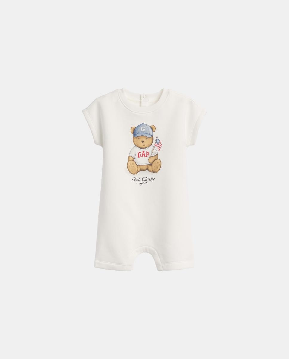 Imagem 0 de Babygrow Curto de Bebé com Logótipo Central