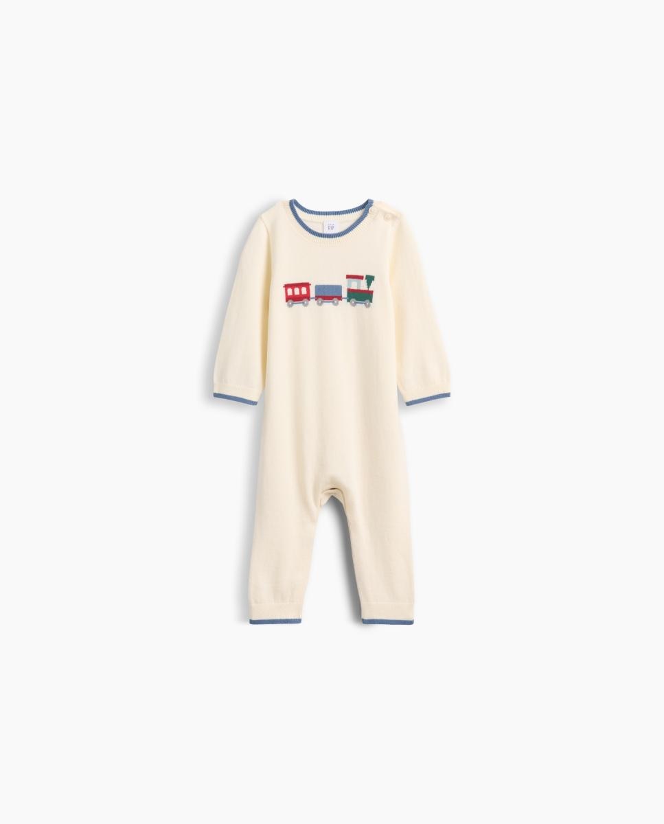 Imagem 0 de Babygrow Básico de Bebé com Manga Comprida e Estampado