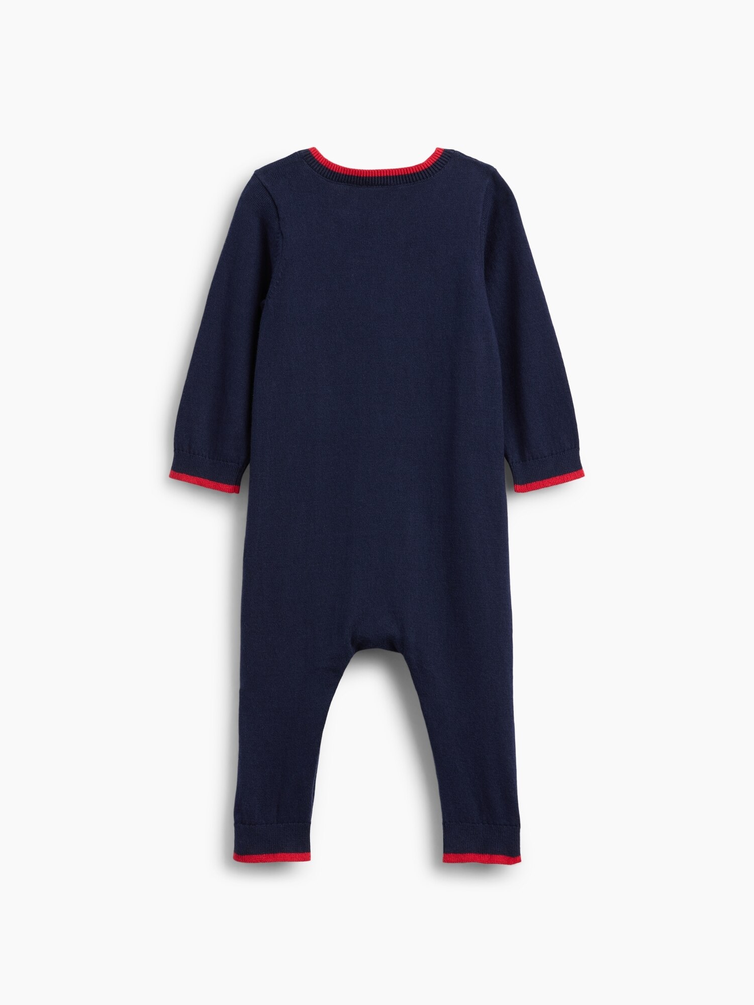 Pelele de bebé básico manga larga - Gap - Azul Azul-2