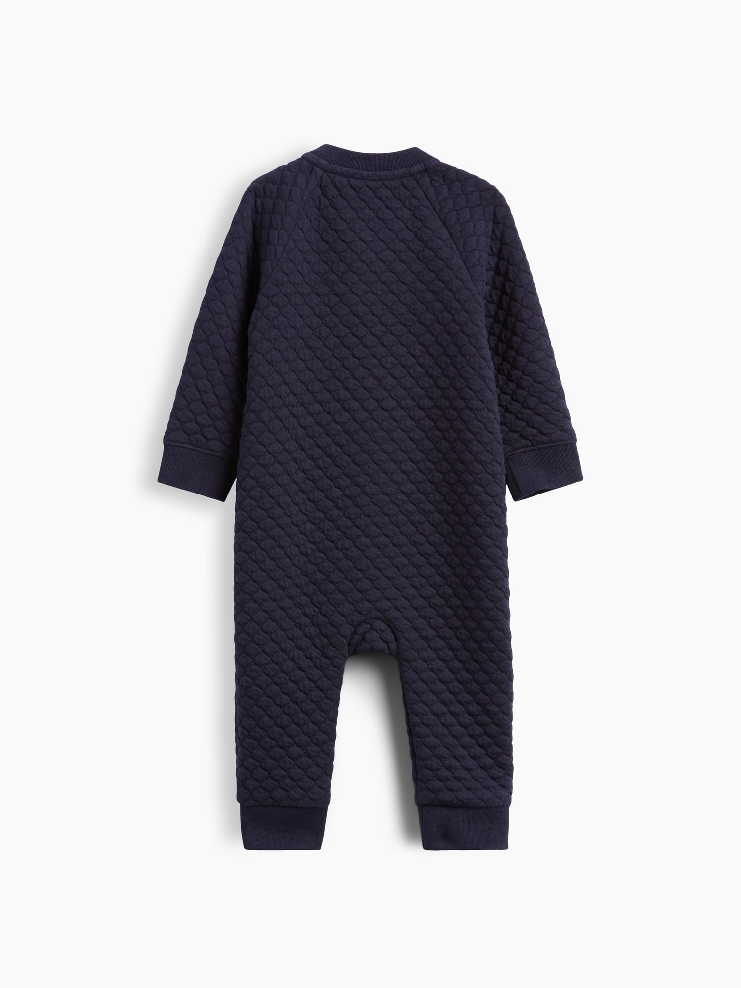 Babygrow Básico de Bebé com Manga Comprida Azul-2