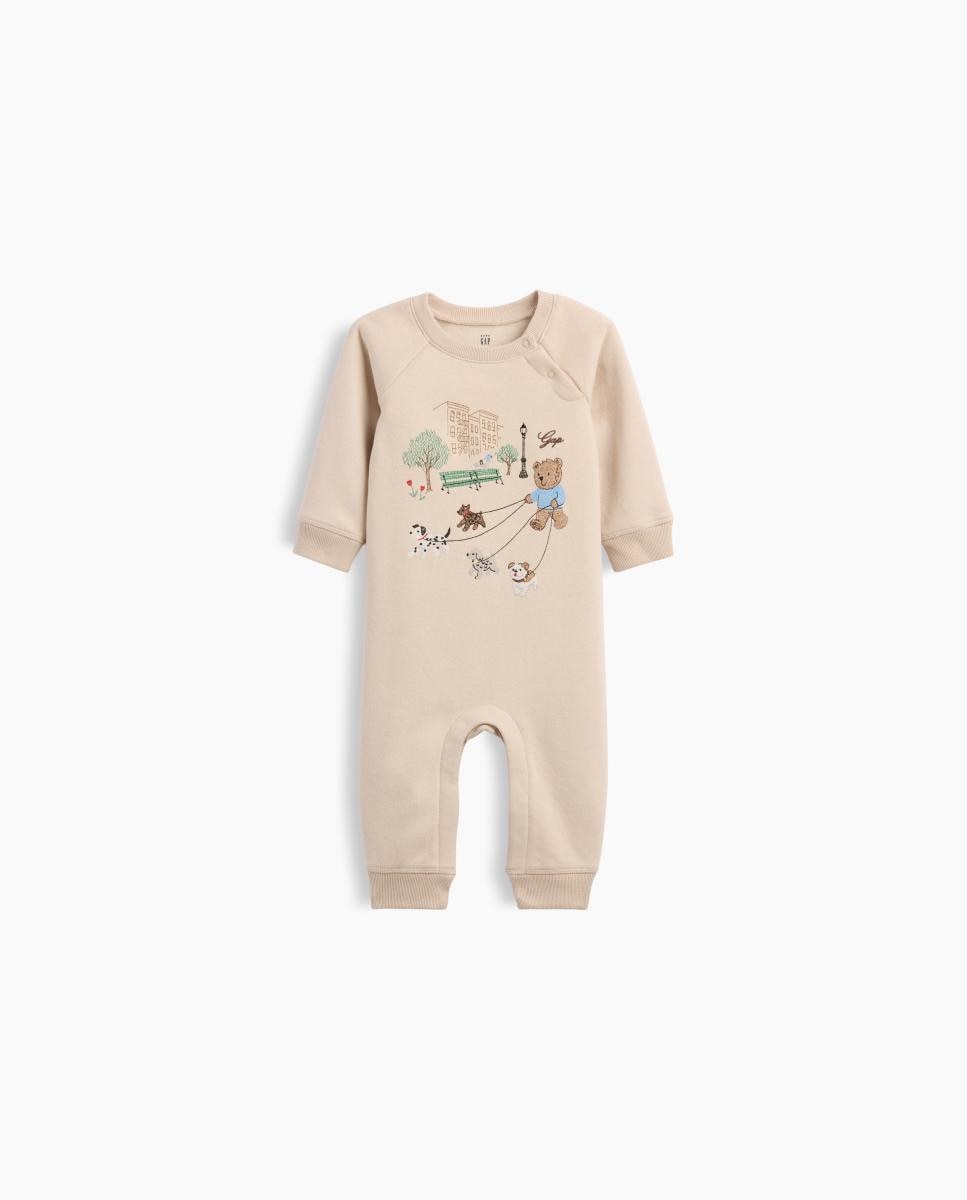 Imagem 0 de Babygrow de Bebé com Manga Comprida e Estampado