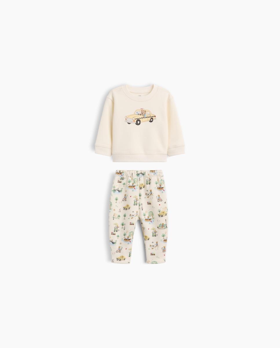 Imagem 0 de Conjunto de Bebé: Sweatshirt e Calças