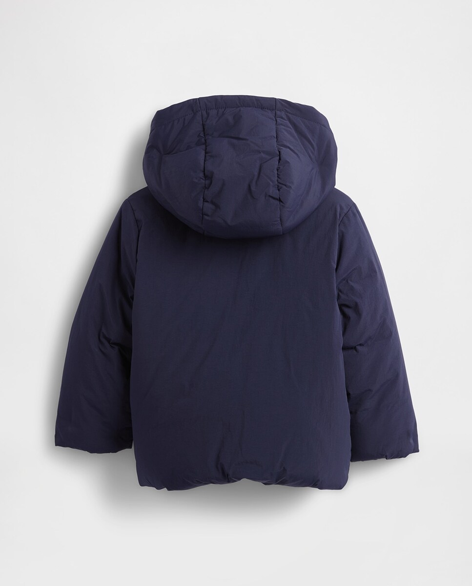 Casaco Acolchoado Acolhedor de Bebé Azul-marinho-2