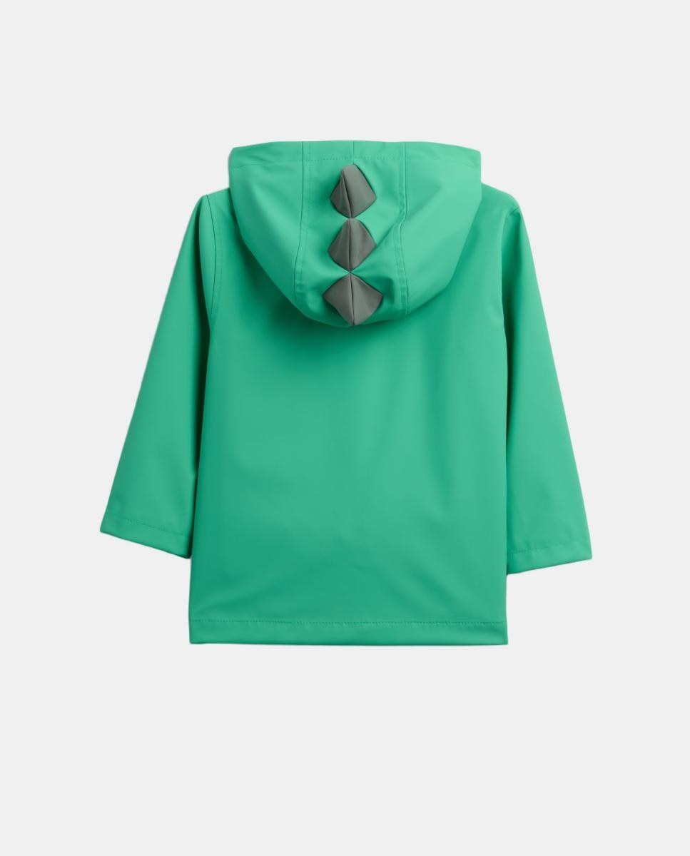 Impermeável de Bebé com Fantasia de Dinossauro Gap Verde-menta-3