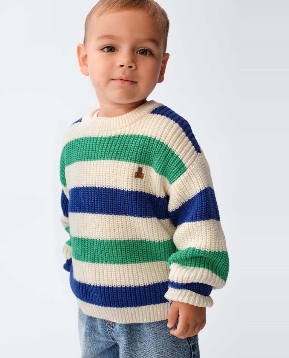 Imagem 0 de Camisola de Malha de Algodão Suave com Manga Comprida