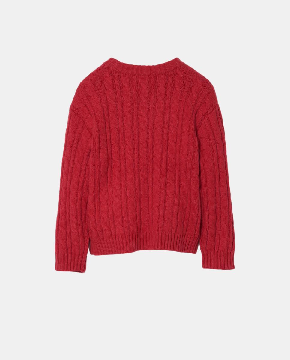 Jersey de bebé básico cuello redondo - Gap - Rojo Rojo-2