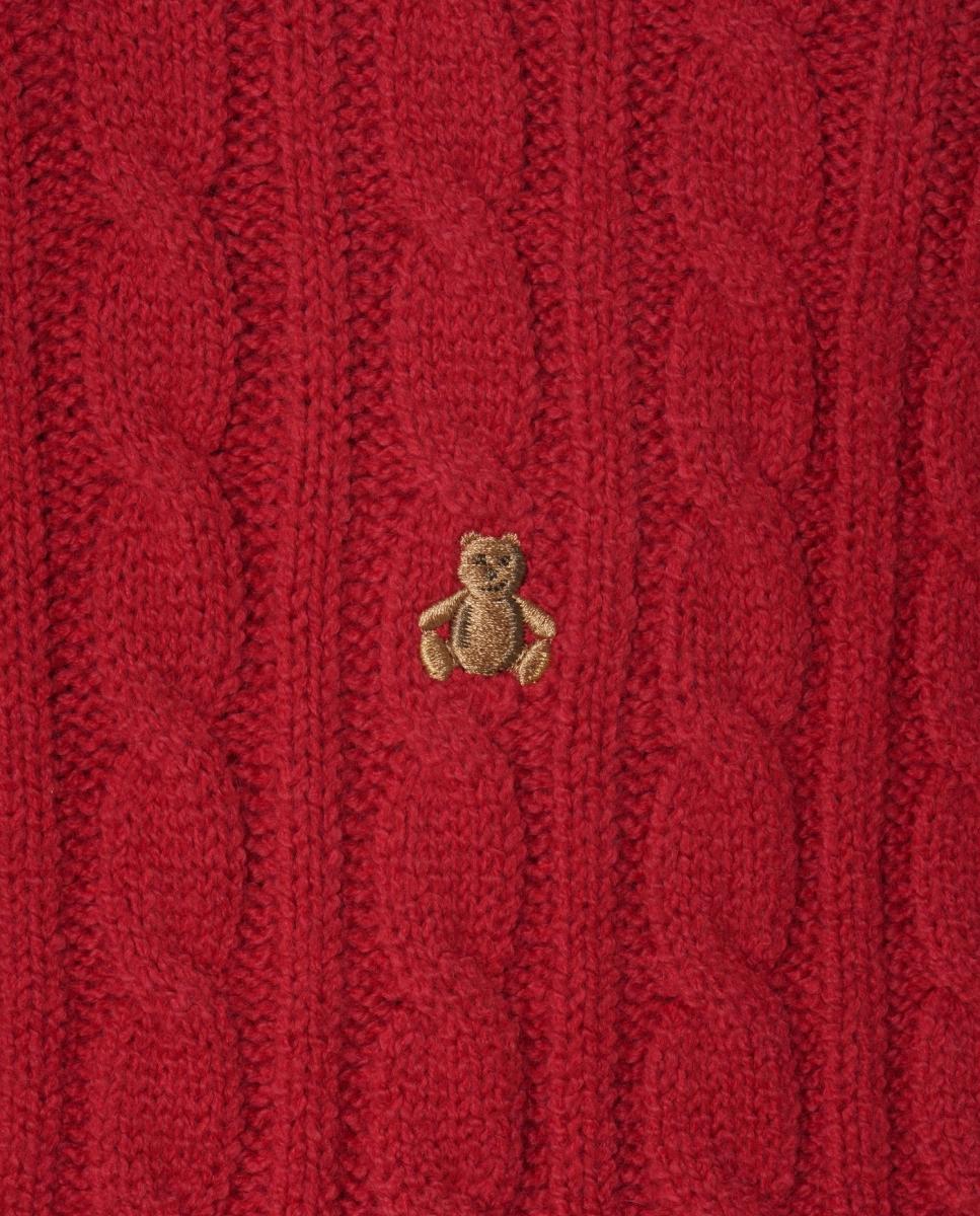 Jersey de bebé básico cuello redondo - Gap - Rojo Rojo-3