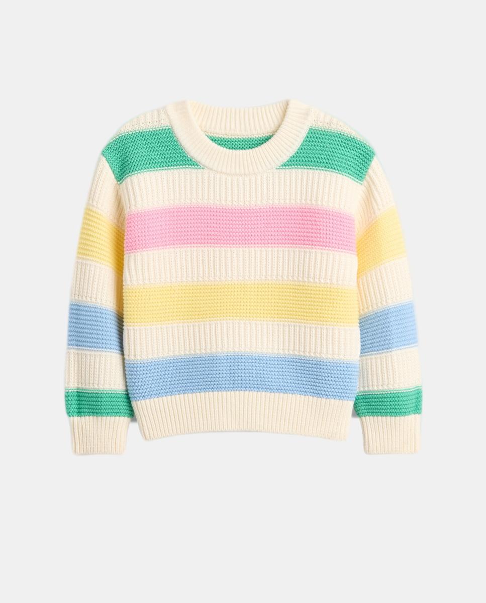 Imagem 0 de Camisola de Malha Básica de Bebé com Decote Redondo