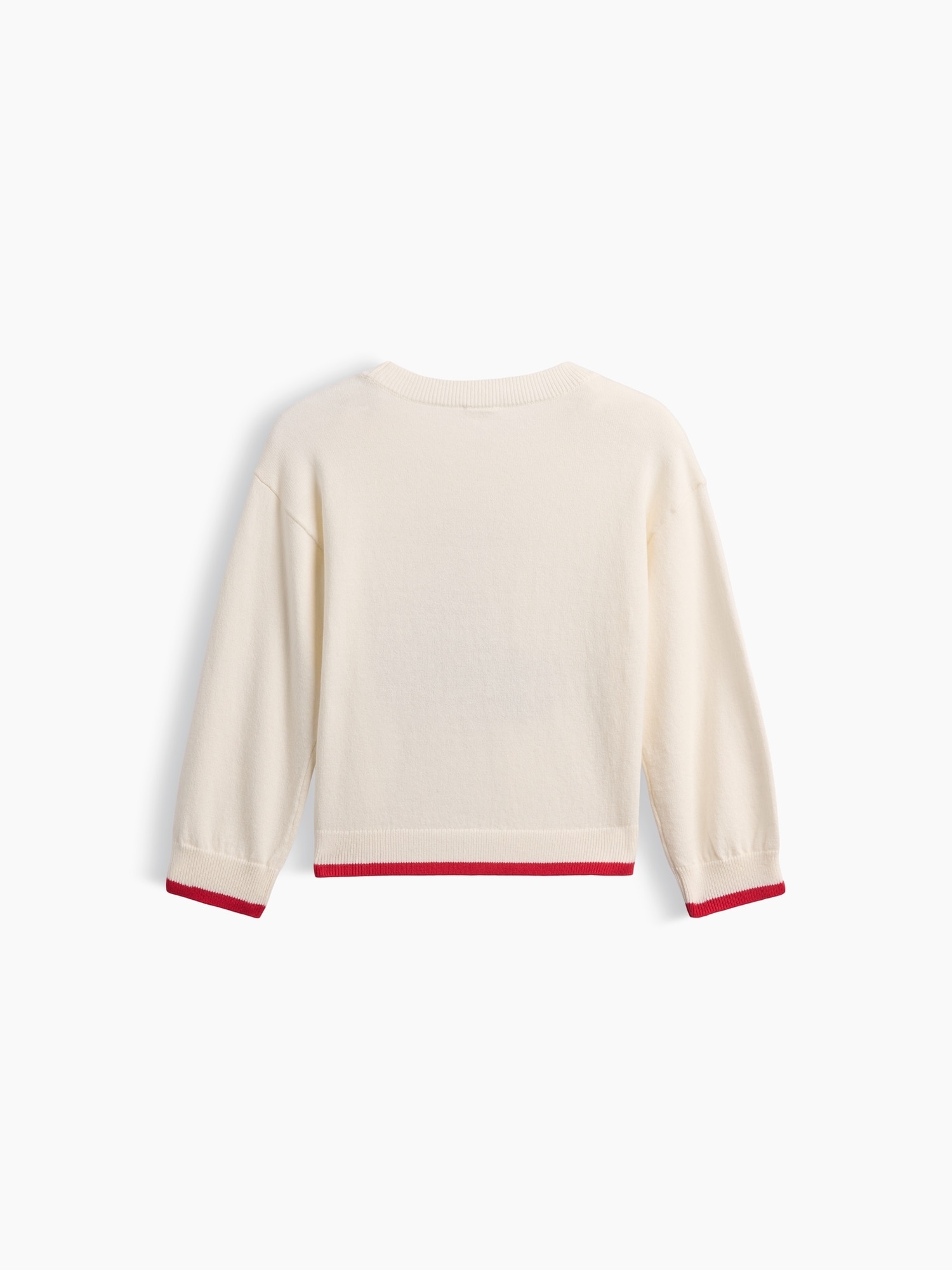 Imagen 3 de Jersey de bebé básico manga larga - Gap - Blanco Blanco