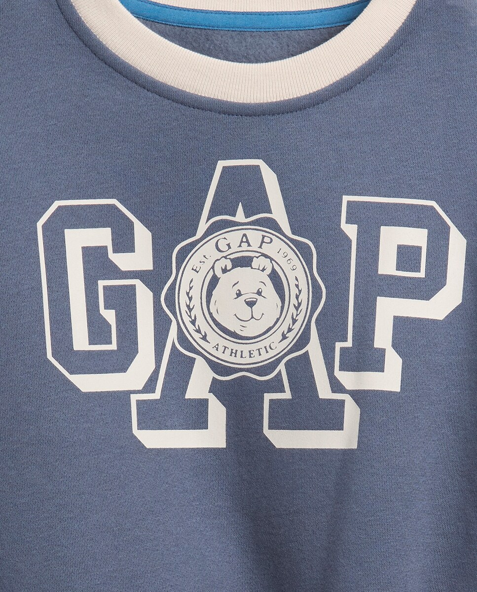 Conjunto para bebé y niño pequeño de sudadera y pantalón con Logo