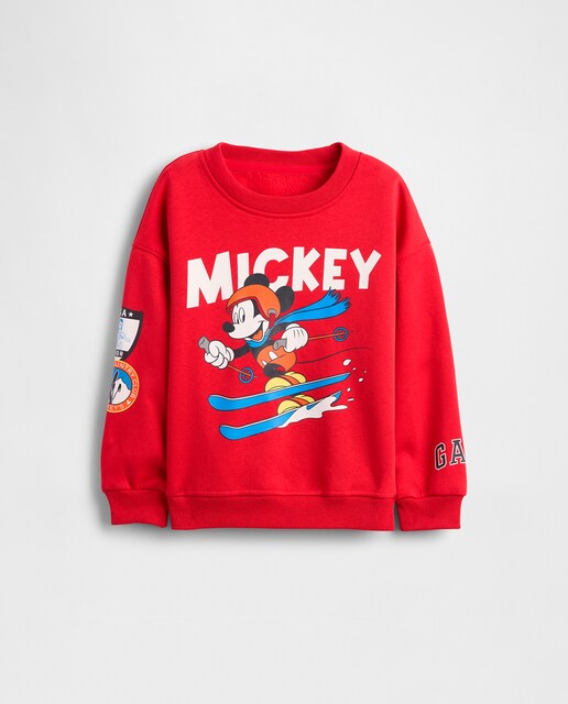 Imagen 0 de Sudadera de bebé y niño pequeño en tejido VintageSoft de Gap × Disney con cuello redondo