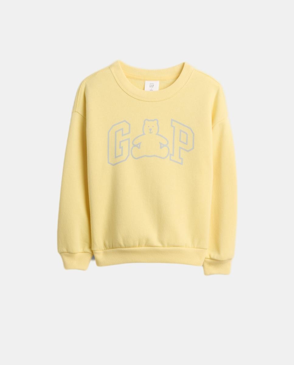 Imagem 0 de Sweatshirt Folgada de Bebé com Decote Redondo