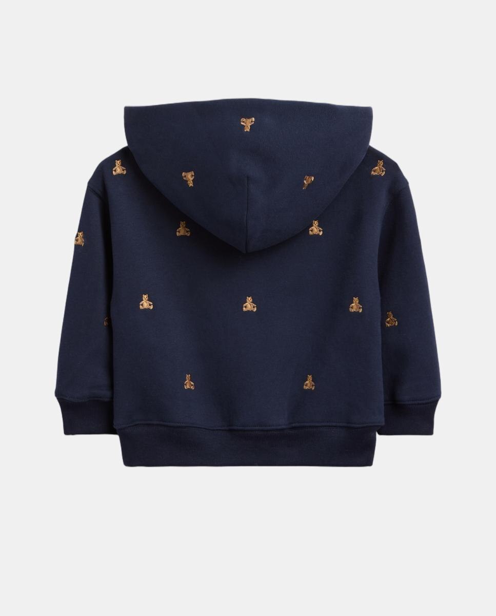 Sudadera de bebé con capucha tipo pulóver de felpa - Gap - Azul marino Azul marino-2