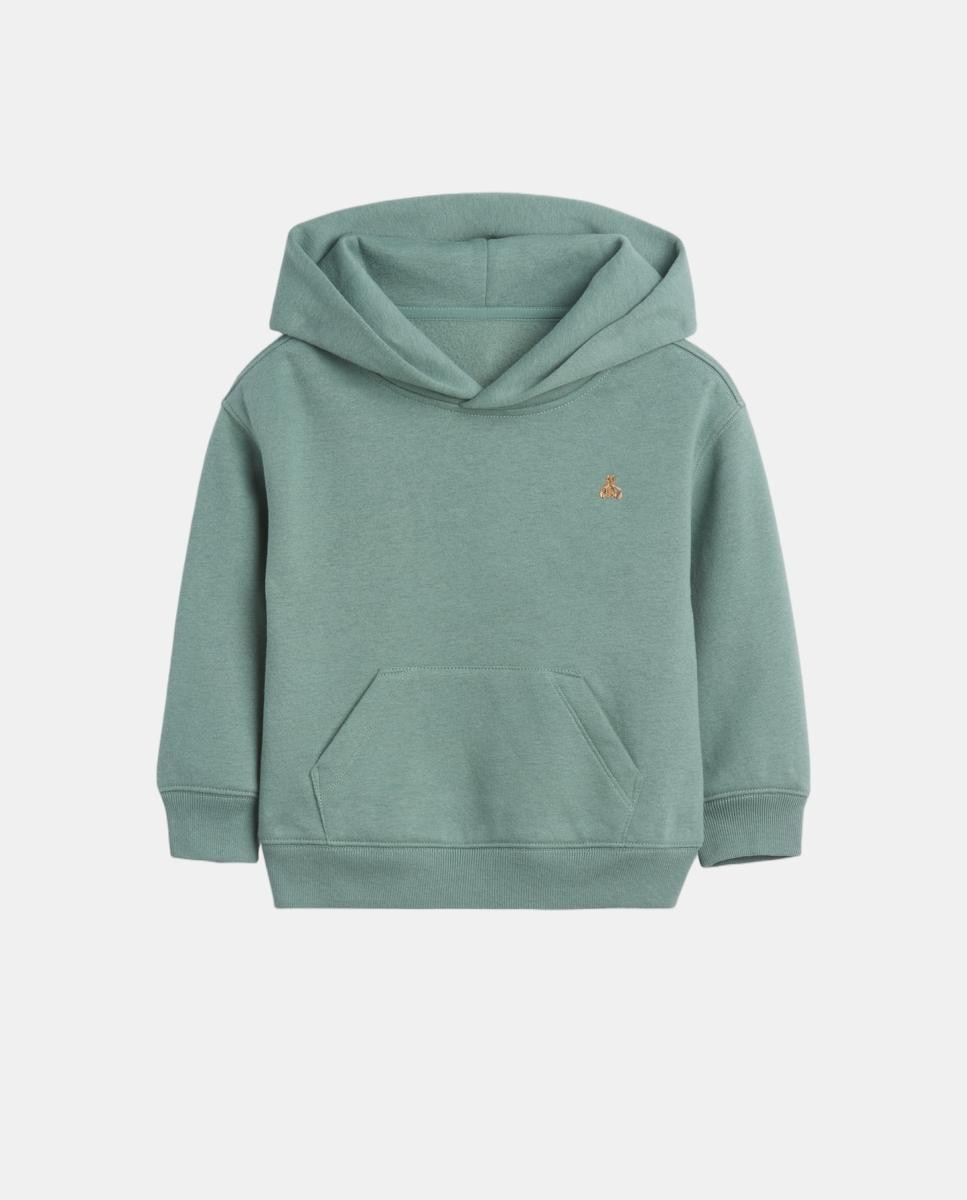 Imagen 1 de Sudadera de bebé básica cerrada - Gap - Verde Verde