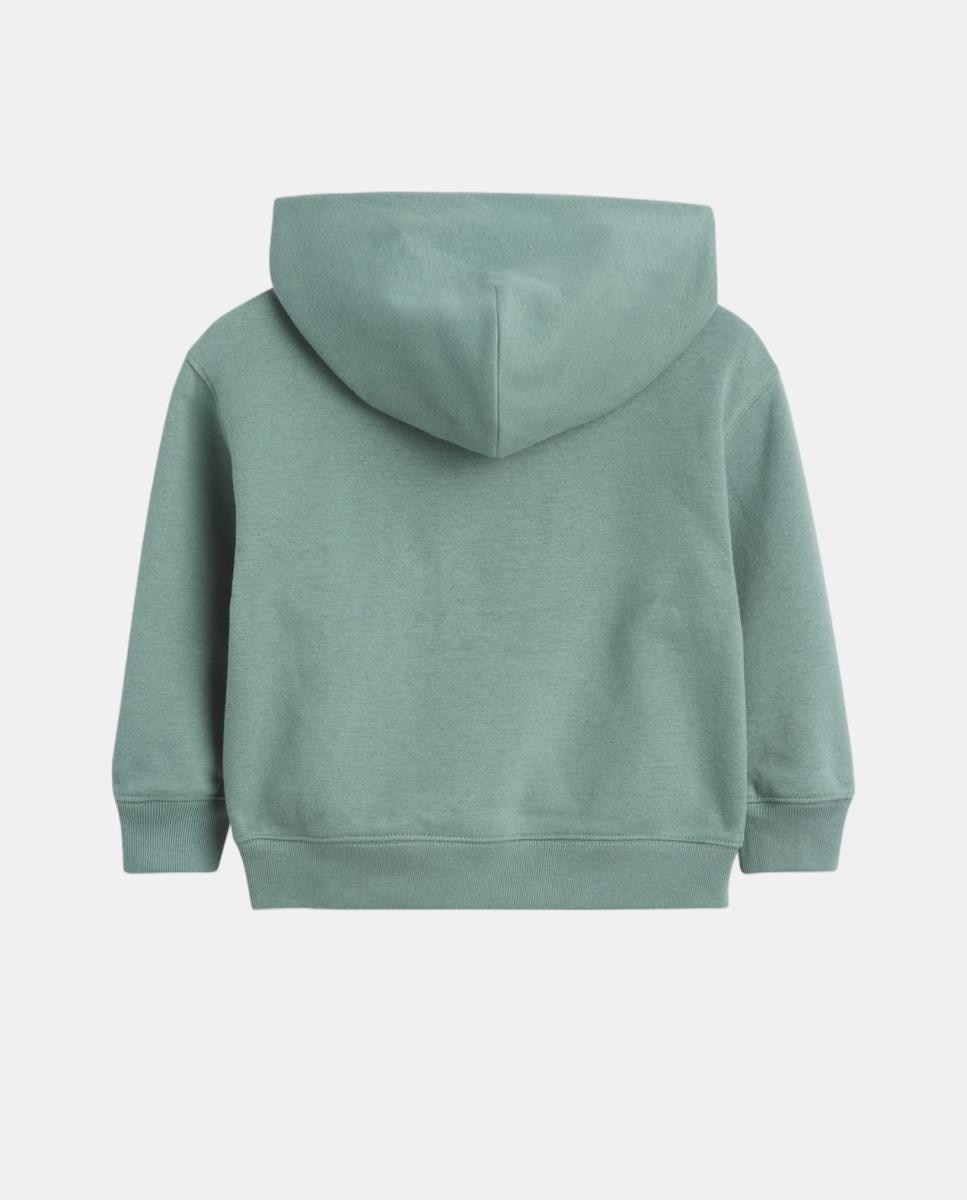 Imagen 3 de Sudadera de bebé básica cerrada - Gap - Verde Verde