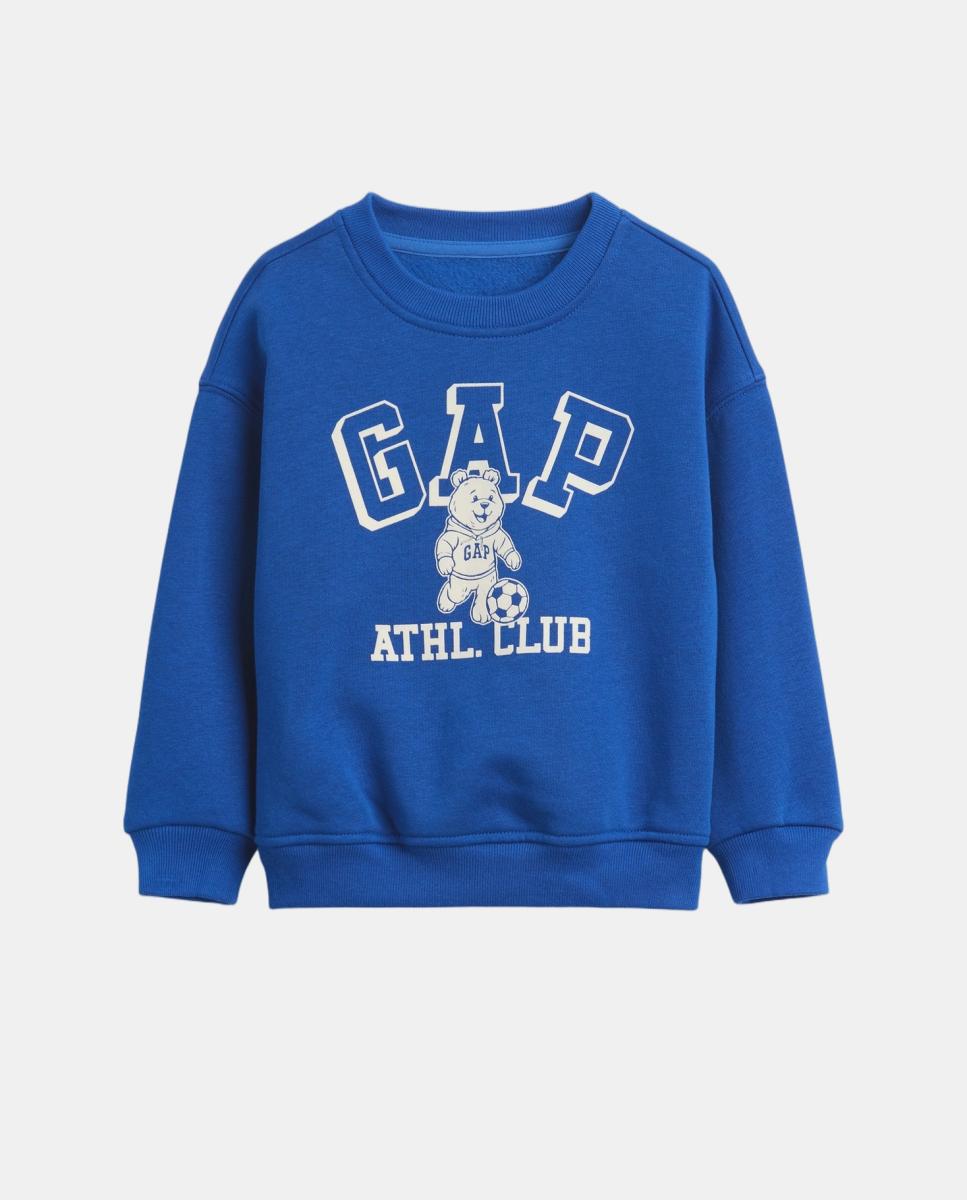 Imagem 0 de Sweatshirt de Bebé com Manga Comprida e Estampado à Frente