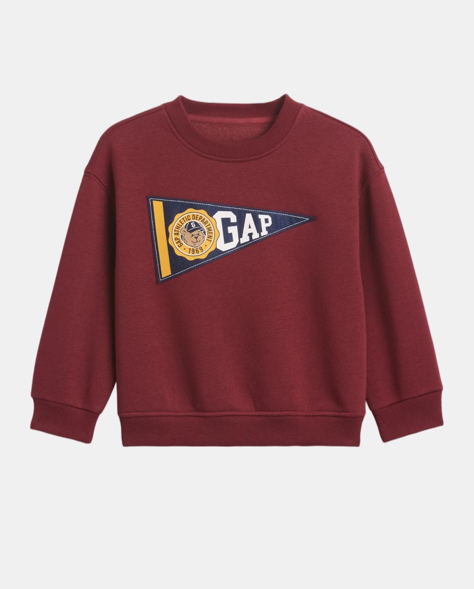 Imagem 0 de Sweatshirt de Bebé com Manga Comprida e Estampado à Frente