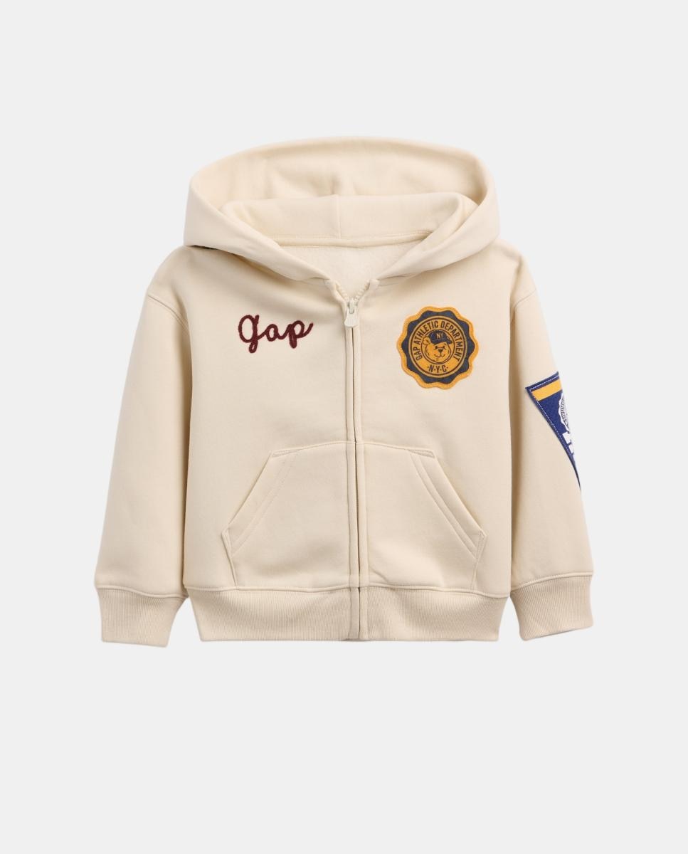 Imagem 0 de Sweatshirt de Bebé com Capuz e Fechos de Correr