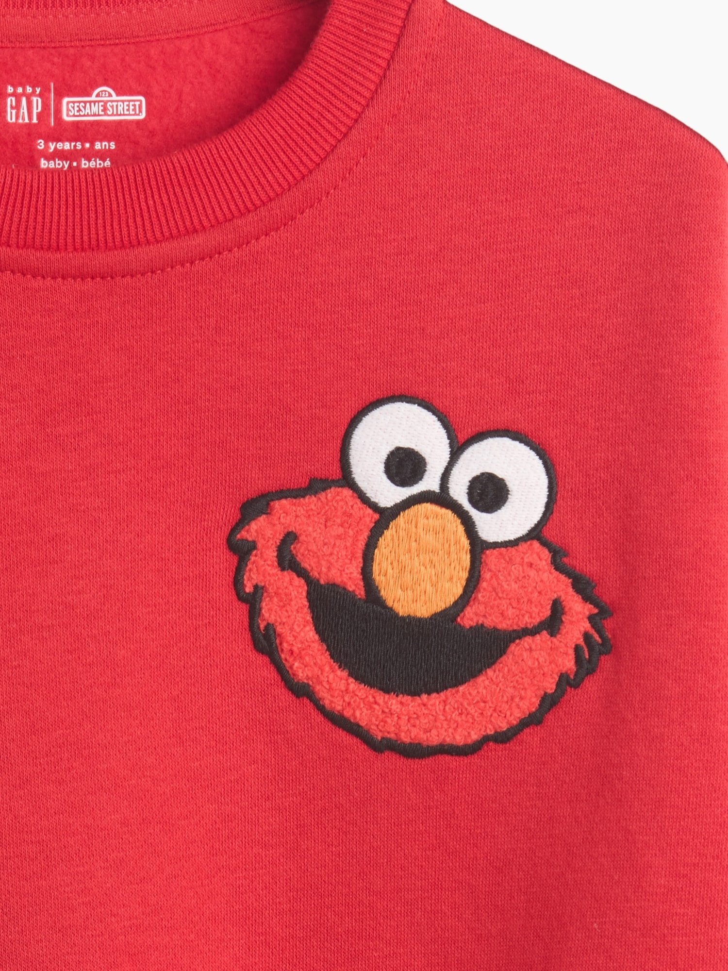 Sudadera de bebé básica cerrada - Gap - Rojo Rojo-3