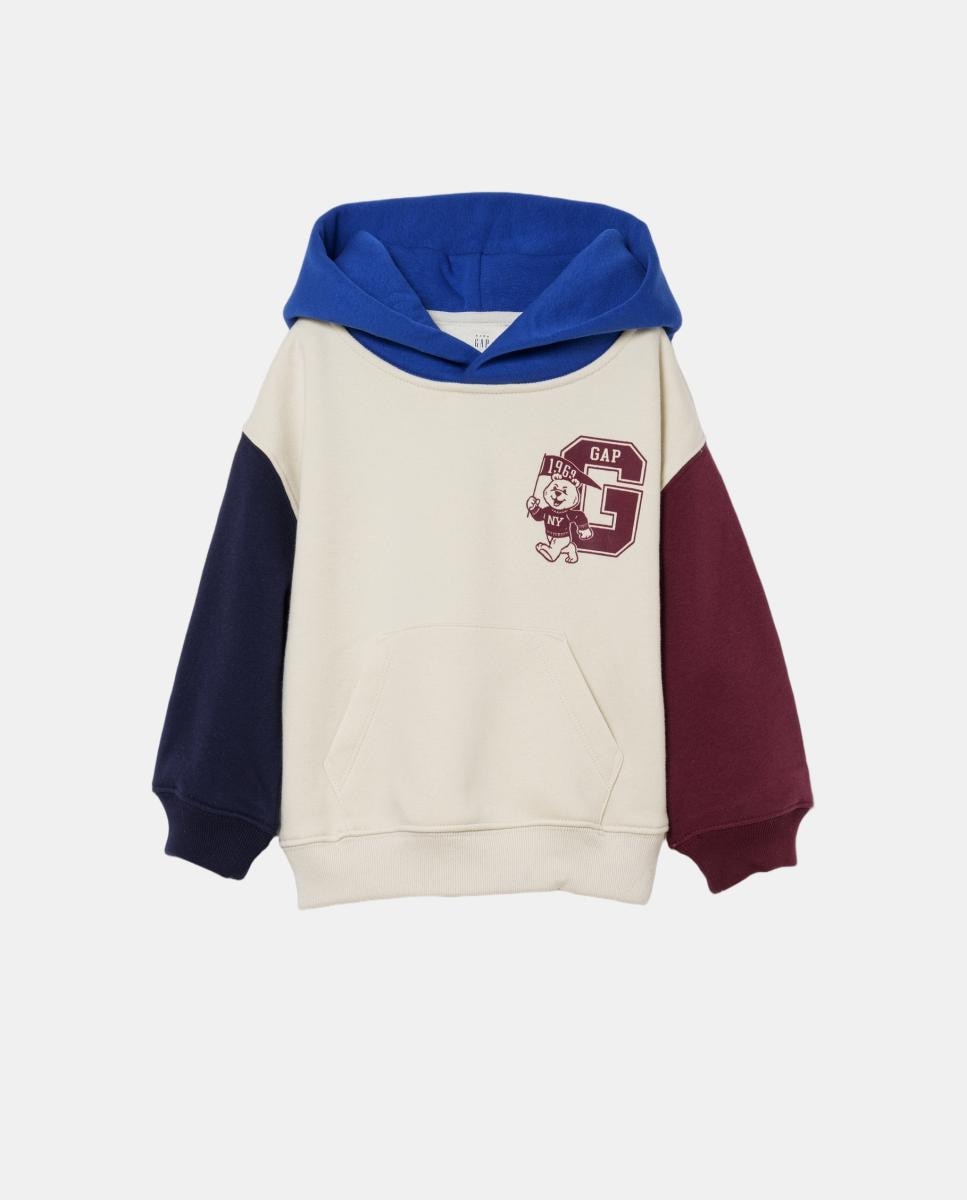 Conjunto Desportivo de Bebé: Sweatshirt e Calças Natural-2