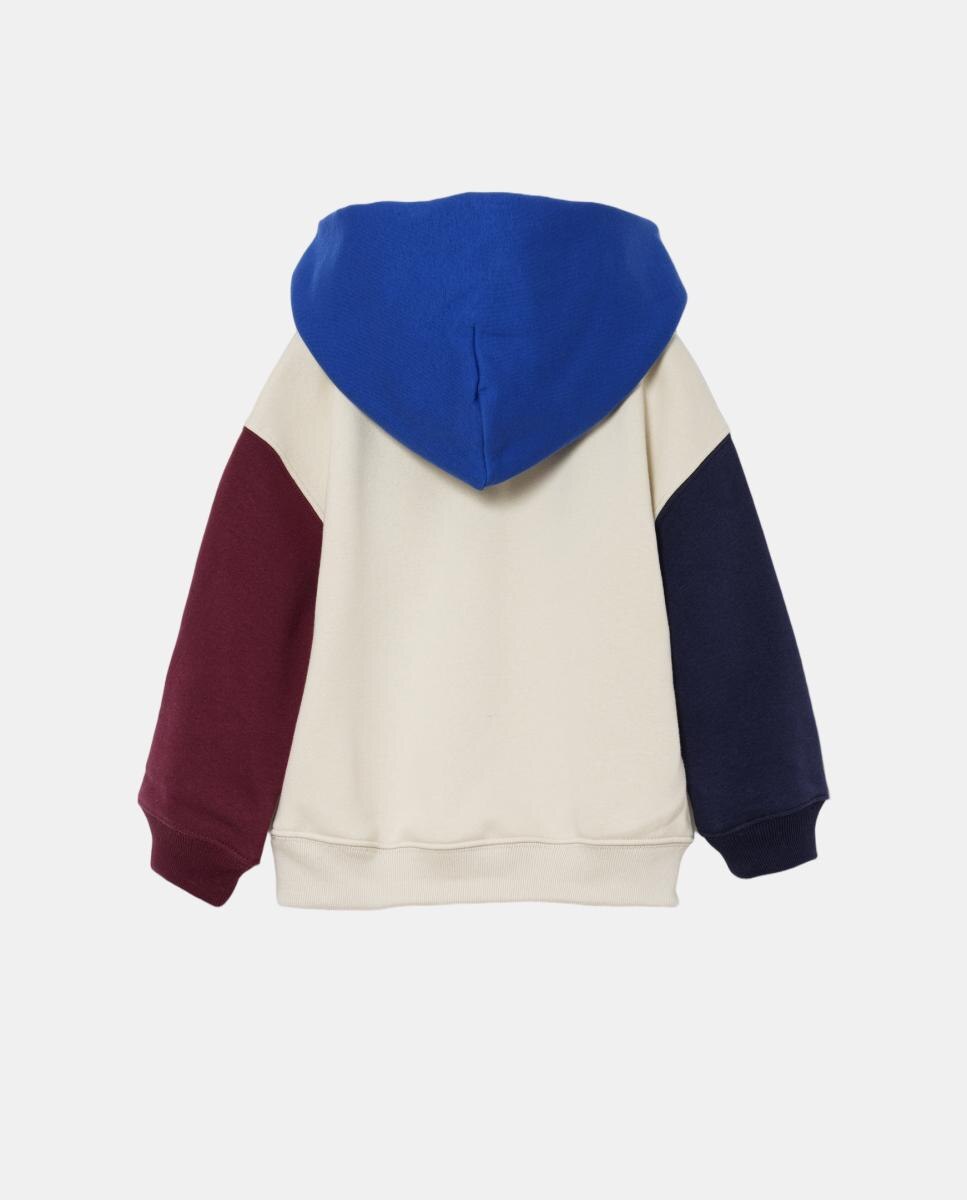 Conjunto Desportivo de Bebé: Sweatshirt e Calças Natural-3