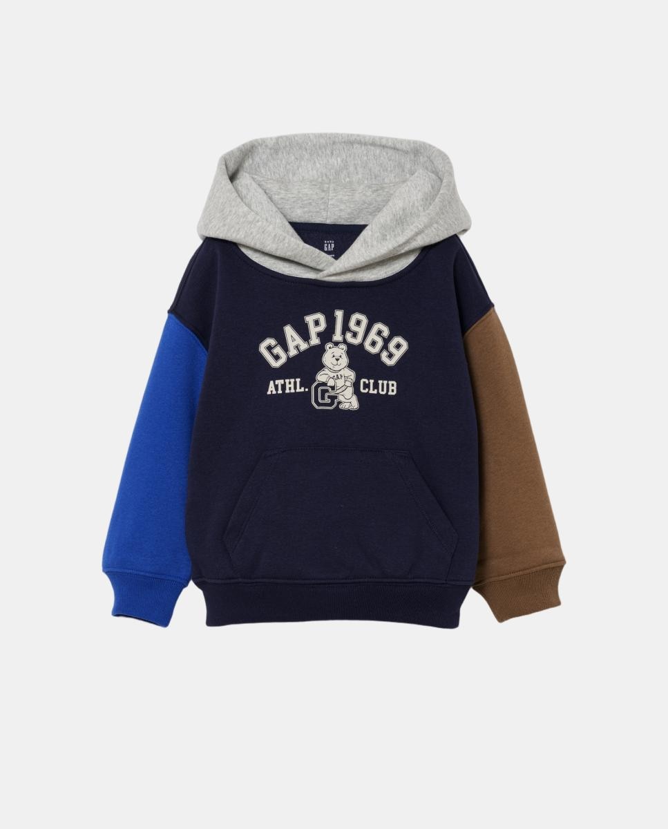 Conjunto Desportivo de Bebé: Sweatshirt e Calças Azul-marinho-2
