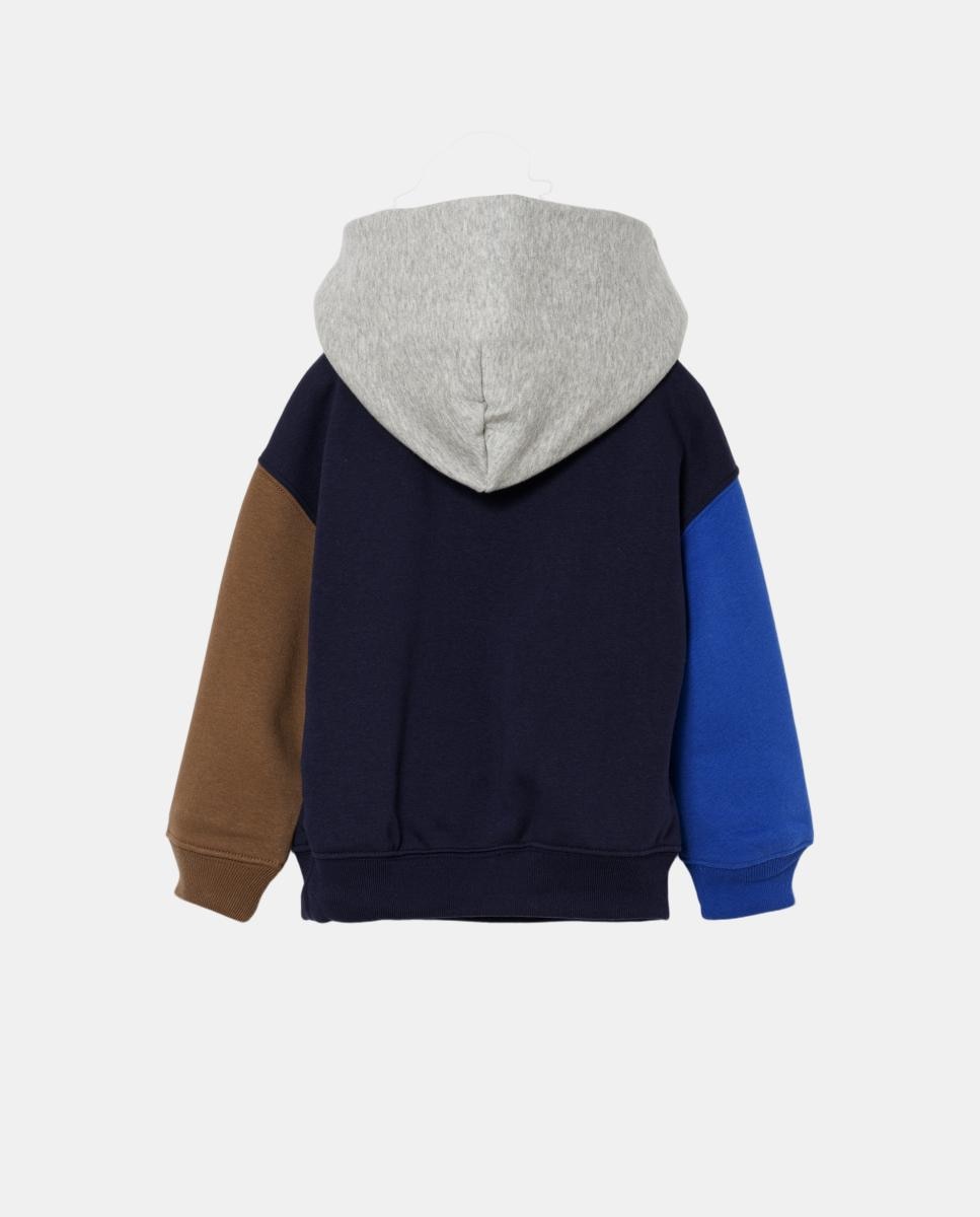 Conjunto Desportivo de Bebé: Sweatshirt e Calças Azul-marinho-3