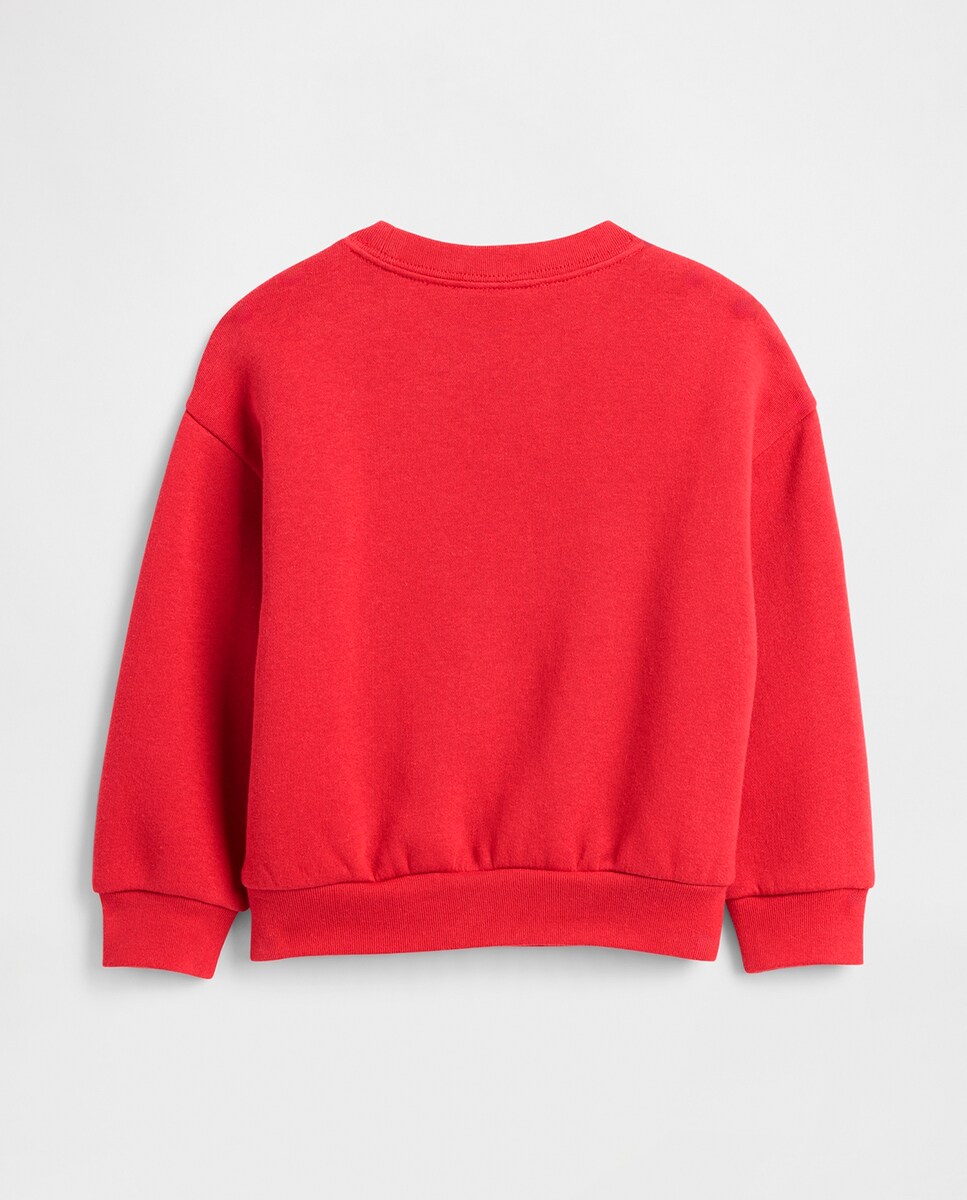 Sweatshirt para Bebés e Crianças Pequenas com Desenho Vermelho-2