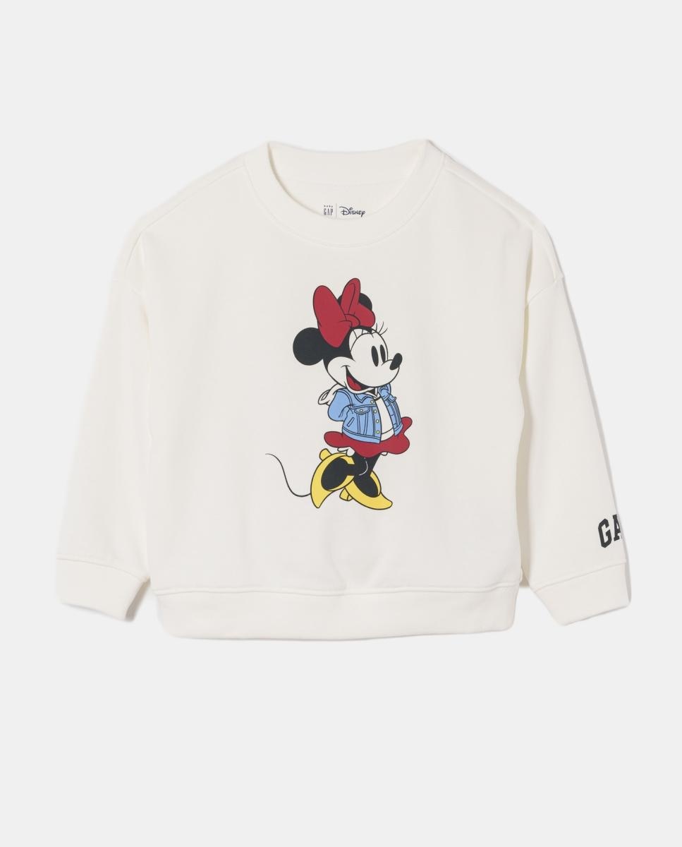 Imagem 0 de Sweatshirt de Felpa Suave com Estampado Gráfico Minnie Mouse