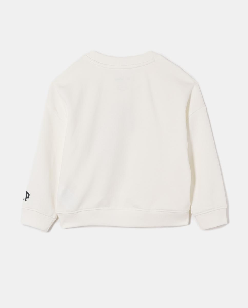 Sweatshirt de Felpa Suave com Estampado Gráfico Minnie Mouse Gap Branco-2