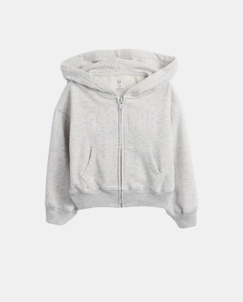 Imagem 0 de Sweatshirt de Bebé com Capuz e Fecho de Correr