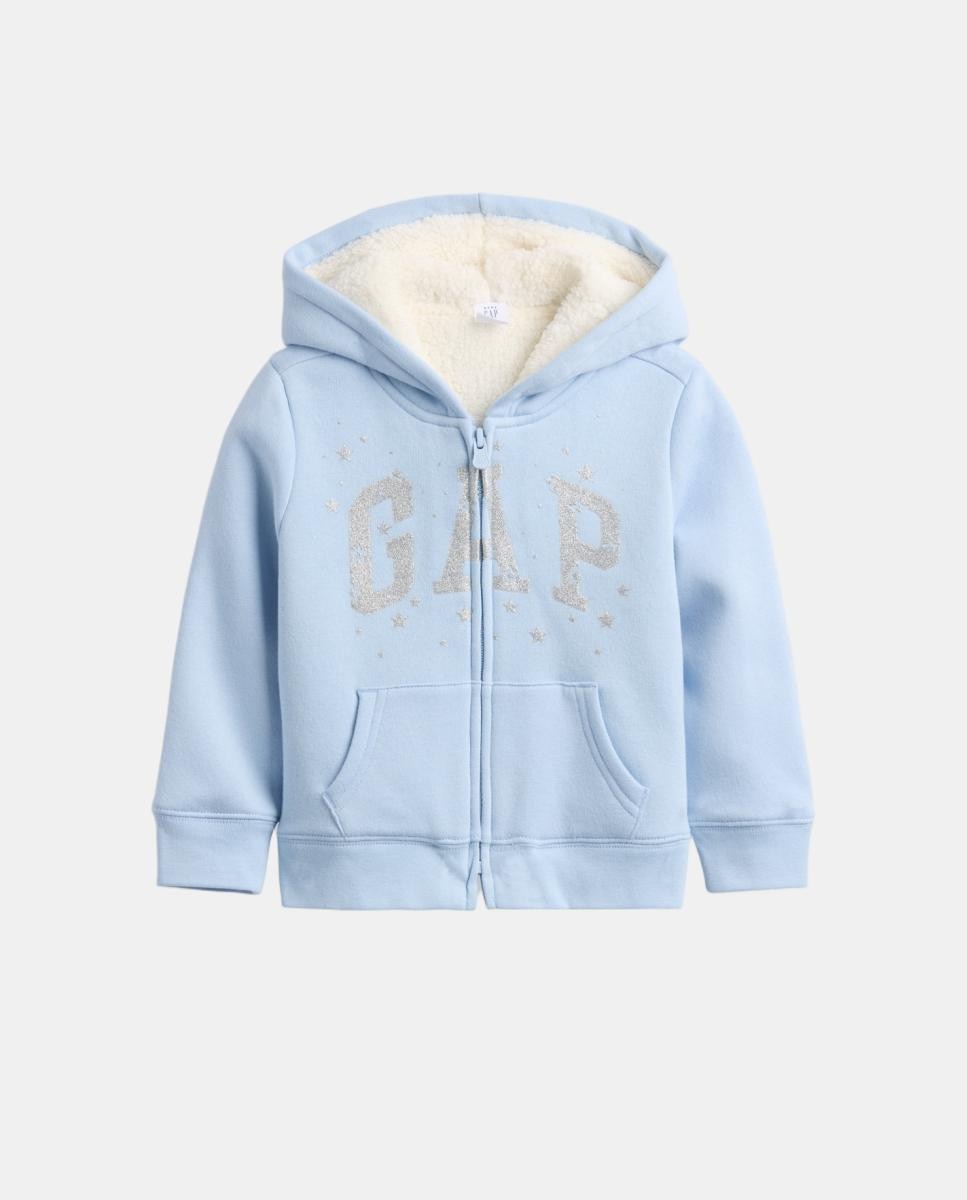 Imagem 0 de Sweatshirt Básica de Bebé com Capuz e Fecho de Correr