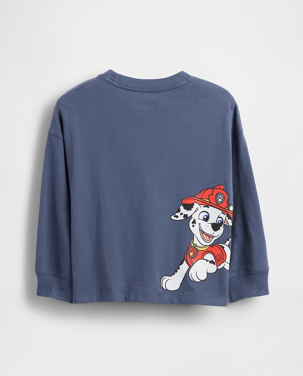 T-shirt de Bebé Patrulha Pata Azul-2