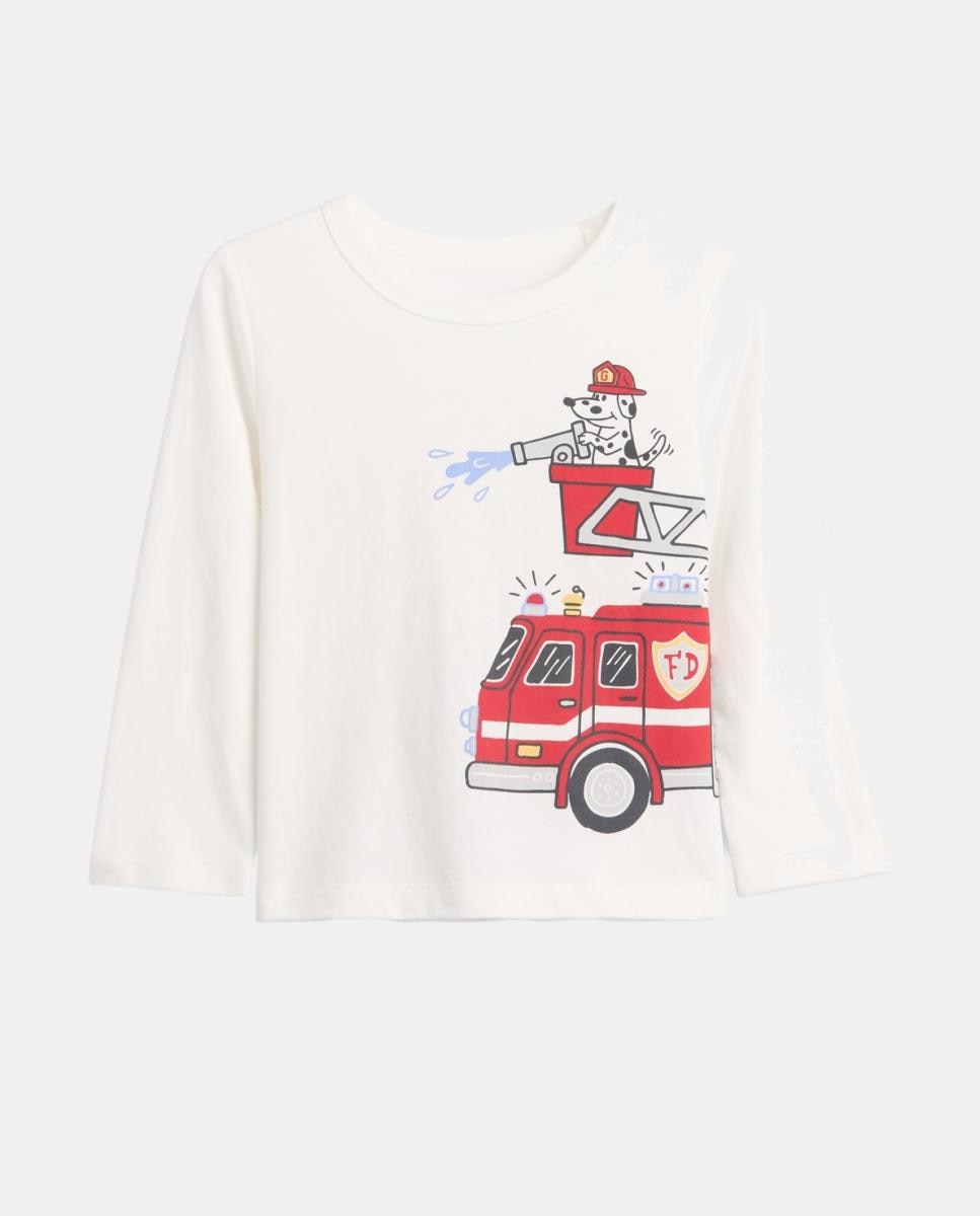 Imagen 1 de Camiseta de bebé básica manga larga Blanco